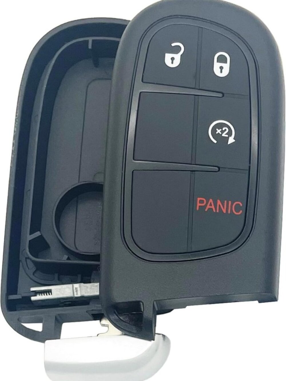 Keyless Entry Fob Cover for Ram 1500 2500 3500 - Durable Proximity Key Case
